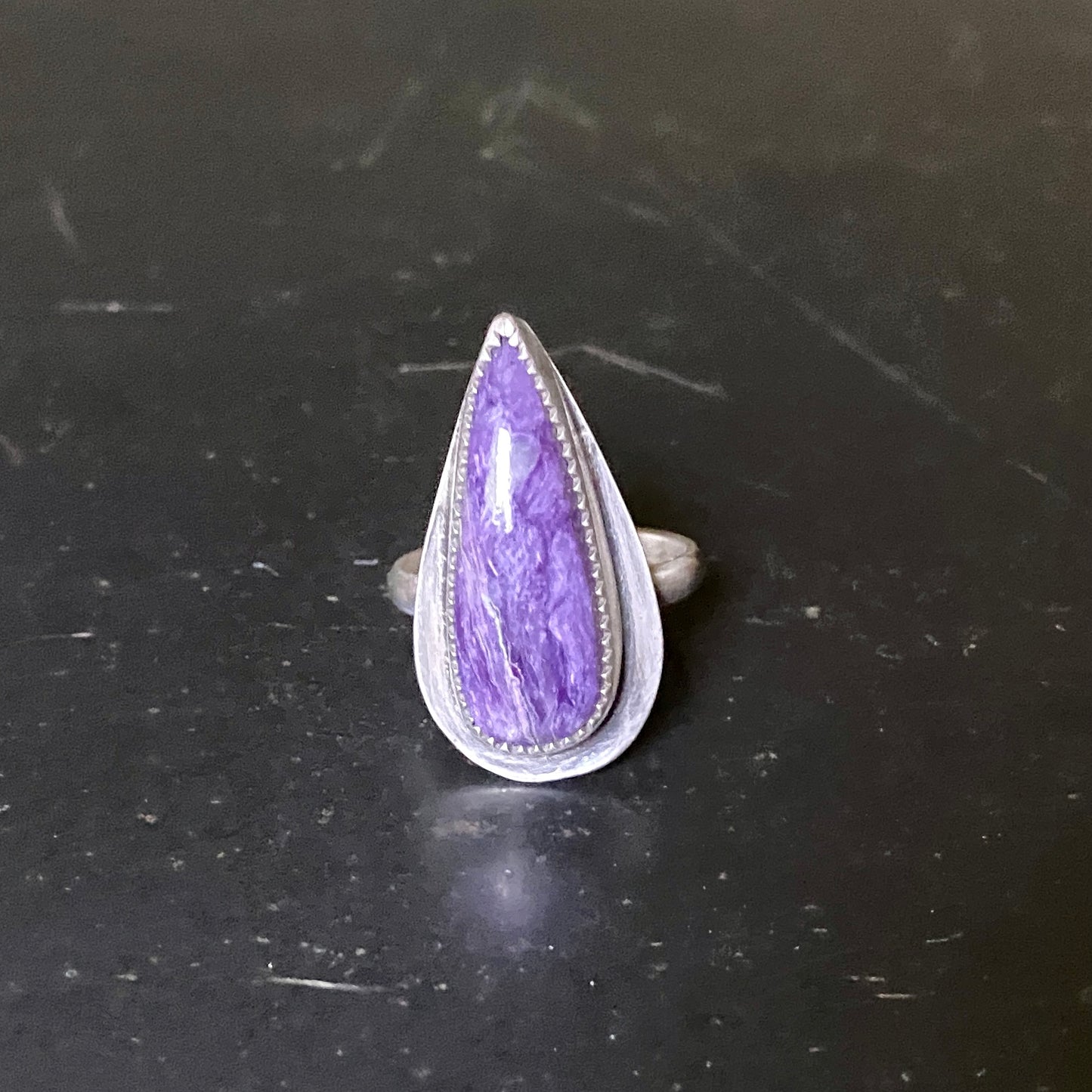 Charoite Ring